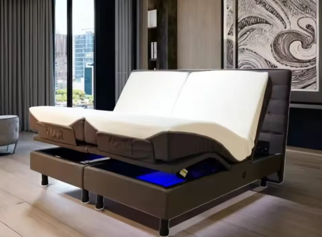 Luxury Zero Gravity Split King Electric Adjustable Bed