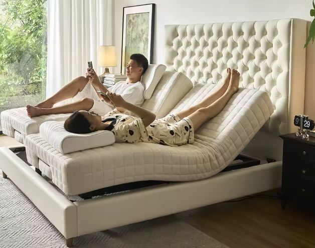 Premium King Size Smart Adjustable Bed with Zero Gravity Function