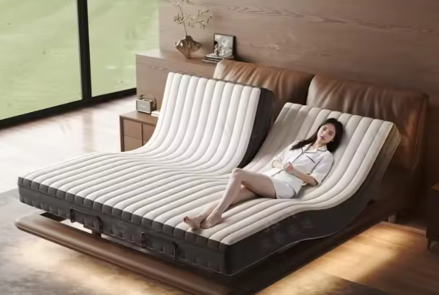 Luxury Multifunctional King Size Adjustable Bed Frame