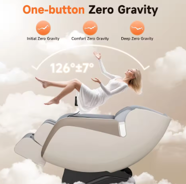 Full Body Zero Gravity Massage Chair with Heat Therapy